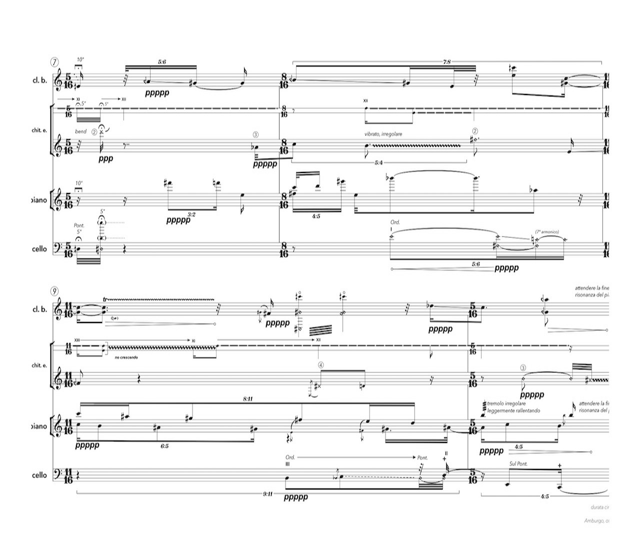 Il suo divertimento - Score page 2